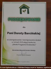 2022.12.03 - Szkoła Przyjazna Środowisku